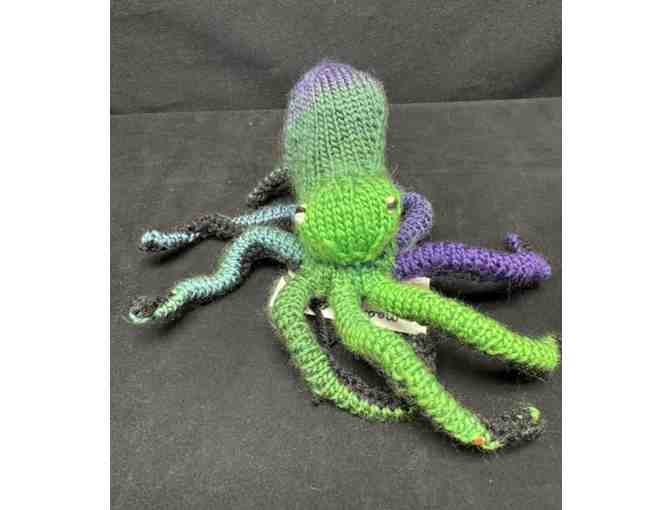 Knitted Octopus Friend from Carrie Vaughn