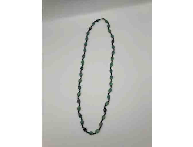 Czech Glass Bead Necklace from the 1920s