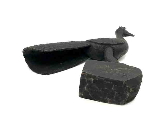 Temple Peacock Wood Carving from Thailand