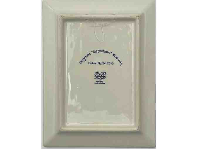 Decorative Dutch Original Collector Plate from Delftsblauw