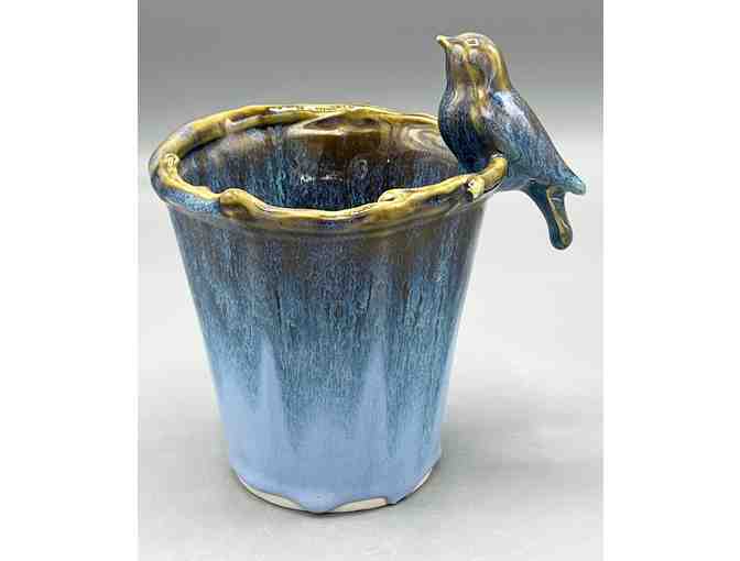 Blue Ombre Perch Pot from Perch Pottery