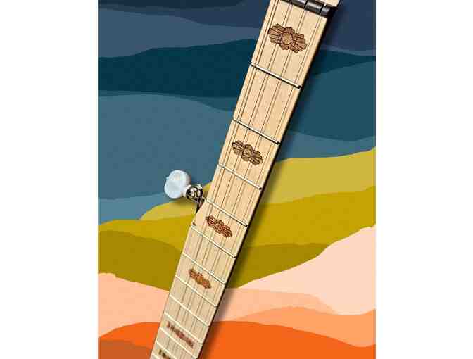 Deering Goodtime Banjo autographed by Scott Avett