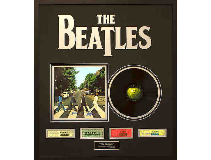 Signed The Beatles Limited Edition Abbey Road Record Album *Extremely Rare* - Photo 1
