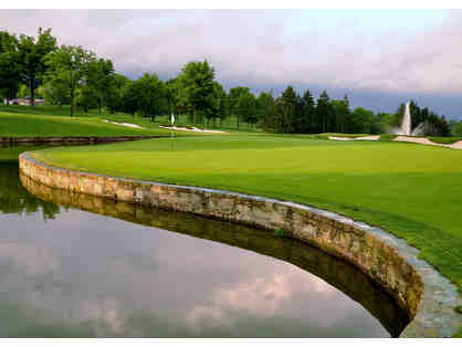 One Round of Golf for Three Players with Carts at Beautiful St. Clair Country Club